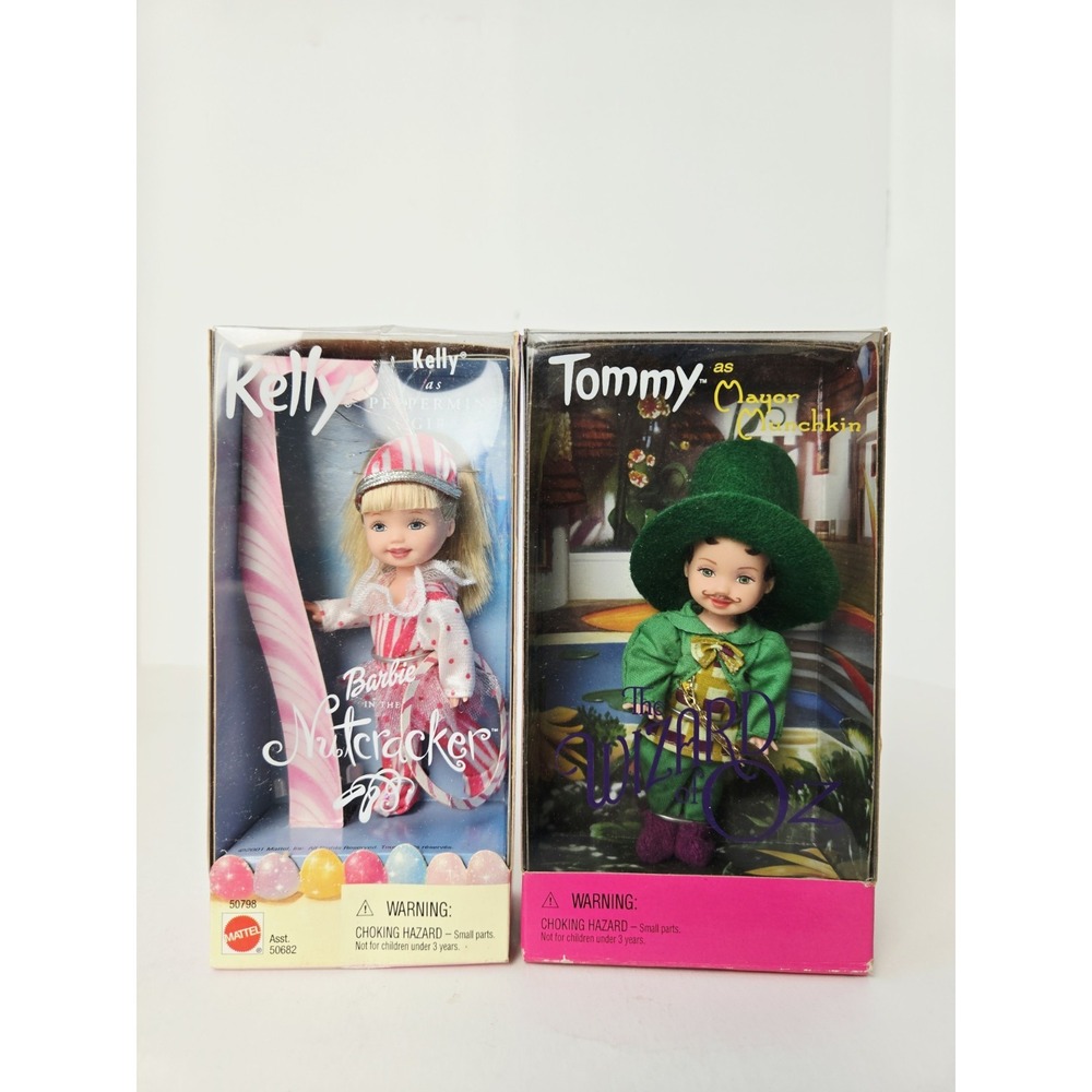 Mattel Barbie Kelly doll The Nutcracker Tommy lot Wizard of Oz